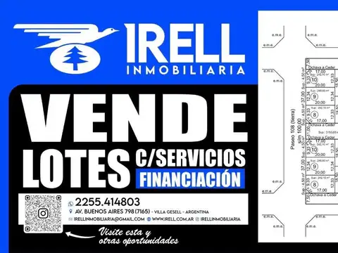 NUEVO LOTEO CON FACILIDADES!