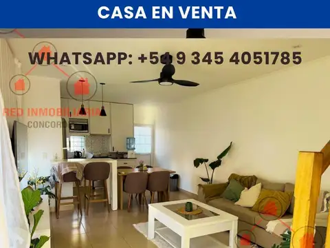 Casa 4 ambientes con 2 baños