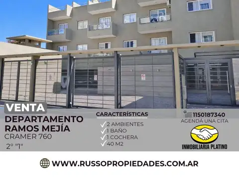 Venta Departamento 2 Ambientes Ramos Mejia