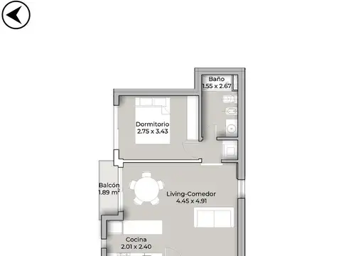 Departamento en Venta en Echesortu, Rosario