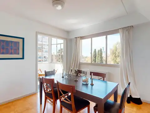 Departamento 3 ambientes con 2 baños
