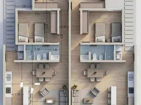 Casa en Venta con 1 cochera