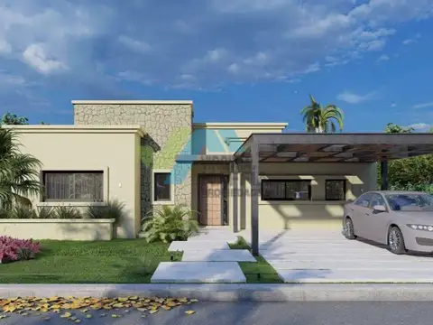 Casa en una planta con pileta - SANTA SOFIA PILAR DEL ESTE