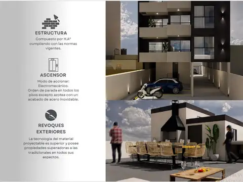 Departamento en Venta de 2 ambientes