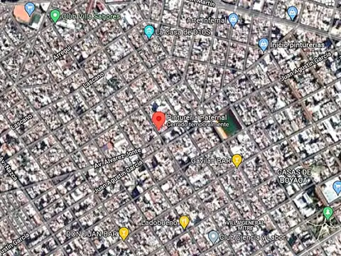 Terreno en Venta 25  mts Fondo