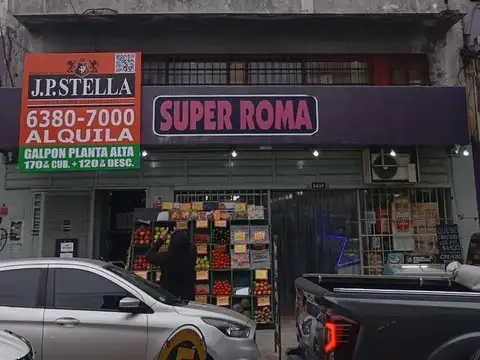 Galpón Parabólico en Planta Alta 170 m² Cub   120 m² Descubiertos. - San Justo (Centro)