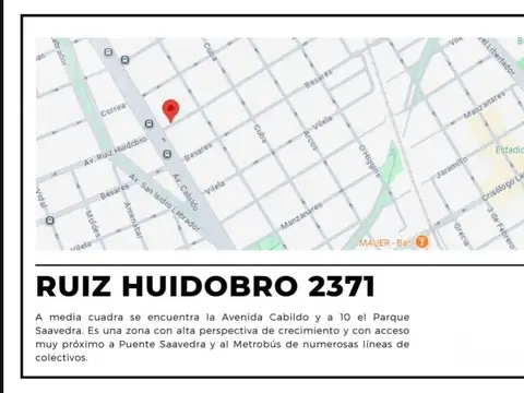 Departamento en Venta de 2 dormitorios