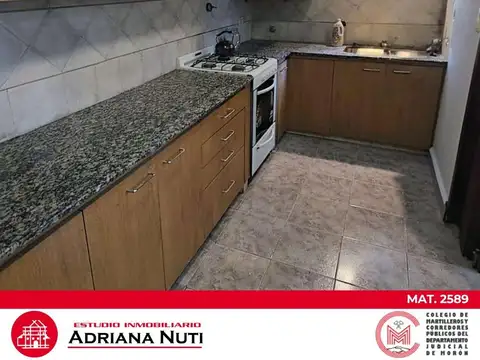 Casa 3 ambientes con 1 baño