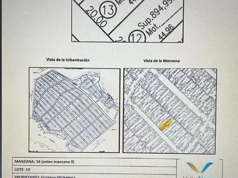 Terreno en Venta, FOS 60