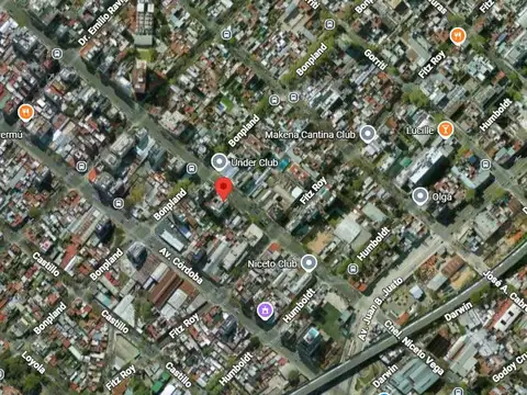 Coronel Niceto Vega e/ Bonpland y Fitz Roy