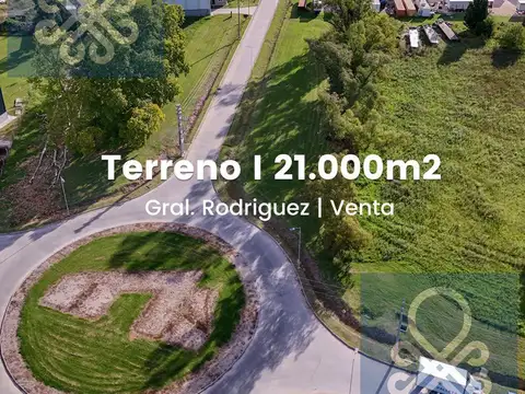 Venta terreno industrial en Parque General Rodriguez