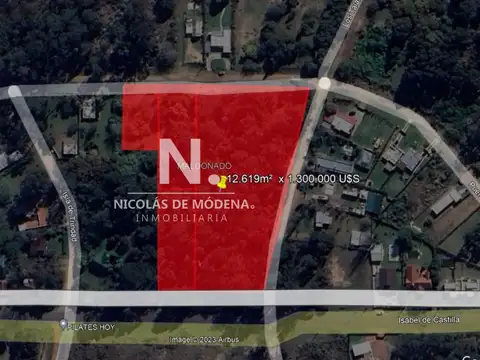 Terreno en Venta en Barrio Cordoba, USD 1.100.000