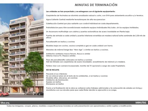 Departamento en Venta en Barrio Norte, USD 175.000