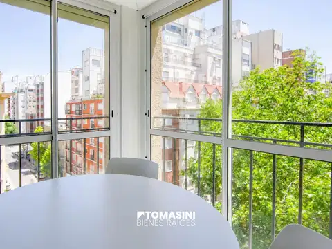 DEPARTAMENTO DE 2 AMBIENTES AL FRENTE CON BALCON FRANCES