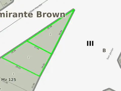 Terreno en Venta en Longchamps, USD 62.000