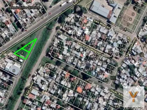 Terreno en Venta de 363,0 m2