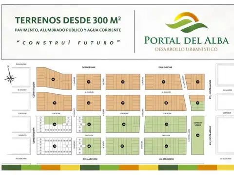 Terreno en Venta en Pizzurno, USD 36.000