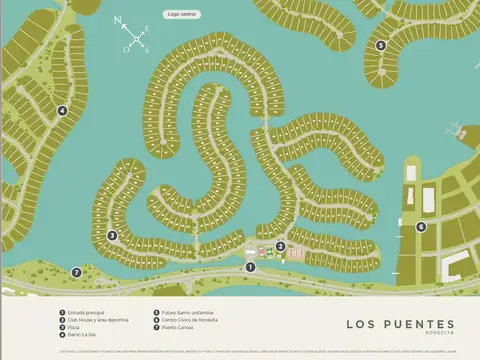 Terreno en Venta en Nordelta Los Puentes, USD 996.583
