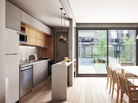 Casa 3 ambientes con 2 baños