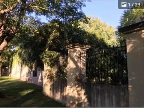   usd 220.000 sobre lote 3.750m2 casa4 amb.+ casa de caseros