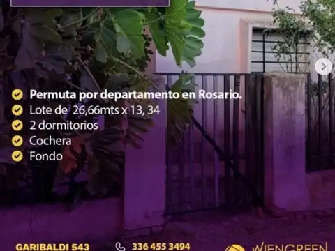 Casa en Venta en Villa Ramallo, Partido de Ramallo