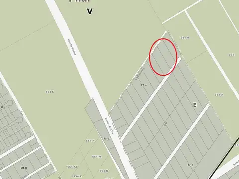 Terreno en Venta en Del Viso, USD 450.000