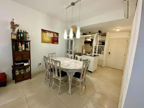 Departamento 3 ambientes con parrilla propia y amenities