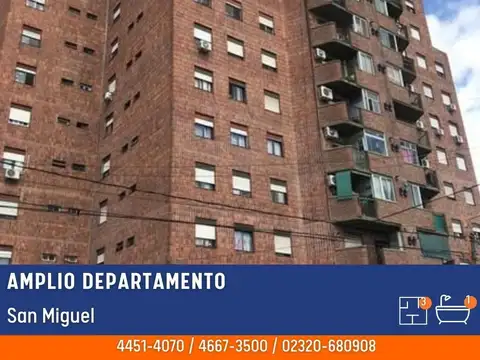 Departamento en Alquiler en San Miguel, Partido de San Miguel