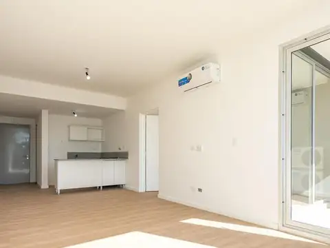 Departamento 2 ambientes con 2 baños