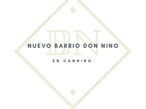 LOTE EN VENTA CANNING BARRIO DON NINO ESTILO CAMPO