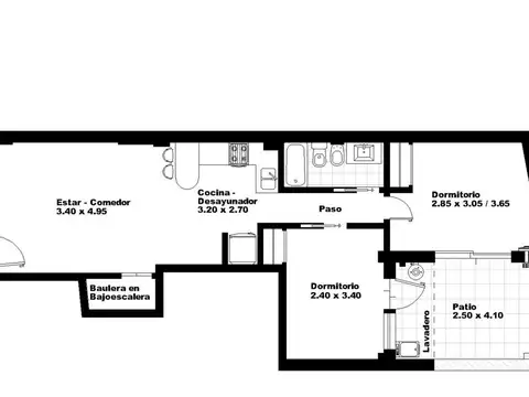 Departamento en Venta al Norte
