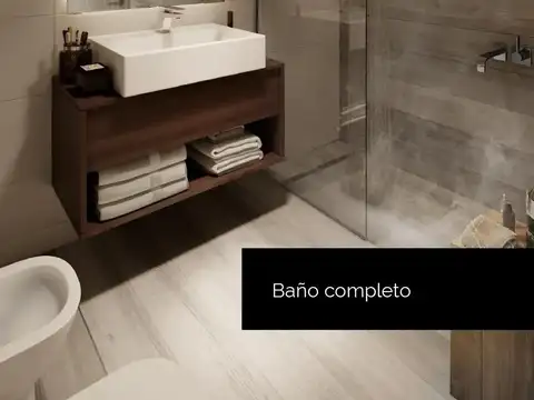 Departamento 3 ambientes con 1 baño