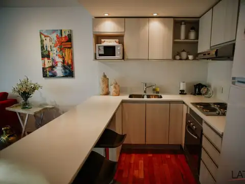 Departamento 2 ambientes con 1 baño