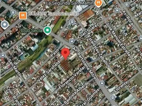 Terreno en Venta 8  mts Frente