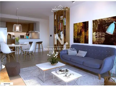 Departamento en Venta de 3 ambientes