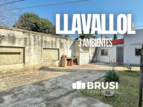 Casa de tres ambientes en venta, Llavallol, Lomas de Zamora