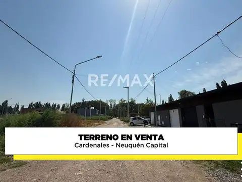 Terreno en venta Cardenales confluencia Neuquen