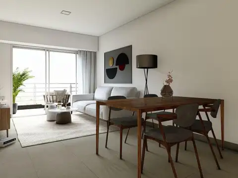 Departamento Monoambiente con 1 baño