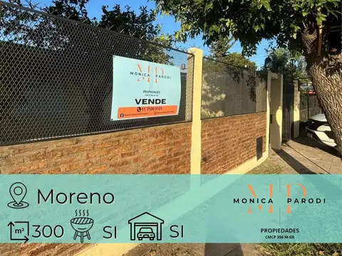 Casa en Venta sobre Colectora Norte en Moreno