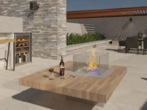 Departamento 2 ambientes - Balcón y Jardín privado