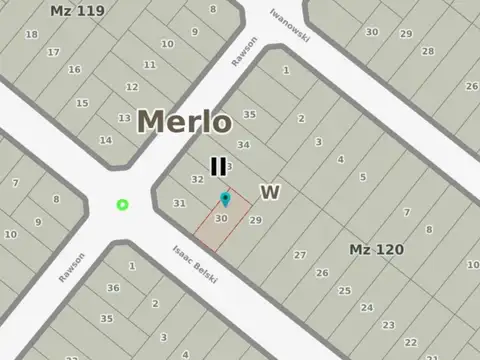 Terreno en Venta en Parque San Martín, USD 39.000