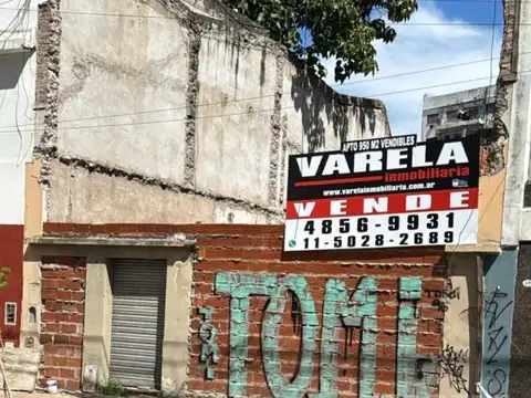 Terreno en Venta APTO 950m2 vendibles en Caballito Estivao al 100 8.66x26x78 u$s 400.000