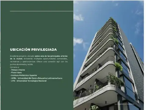 Departamento en venta c/ cochera en Centro