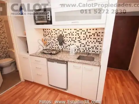 Departamento Monoambiente con 1 baño