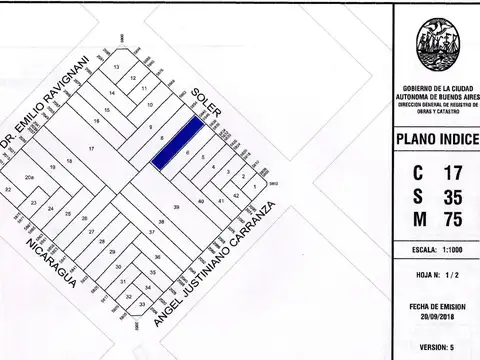 TERRENO  U20 Z4 - autorizado sin cartel -  