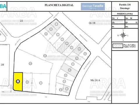 Fracción en Venta. 1341 m2 sobre Acceso Oeste, Parque Leloir
