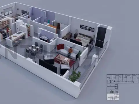 DEPARTAMENTO 4 AMBIENTES EN SAN MIGUEL DE GRAN CALIDAD CONSTRUCTIVA