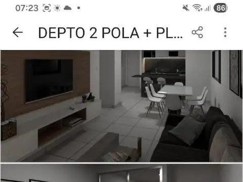 Departamento en Venta de 3 ambientes