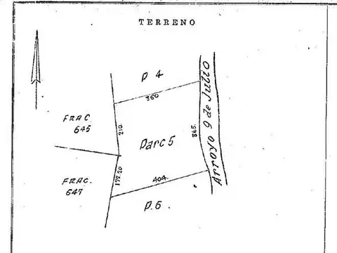 Rio / Arroyo  9 de Julio Parcela 100