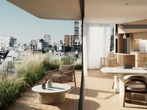 Monoambiente con amenities en edificio de categoría en Recoleta